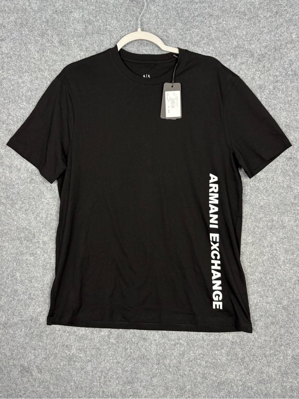 Armani Exchange Black Logo T-Shirt Men’s Large NWT